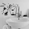 STICKERS DECORACION CHICKA DENTAL 2