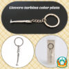 Llavero Turbina dental Color PLATA 3