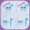 Stickers Muelitas HIGIENE DENTAL 2