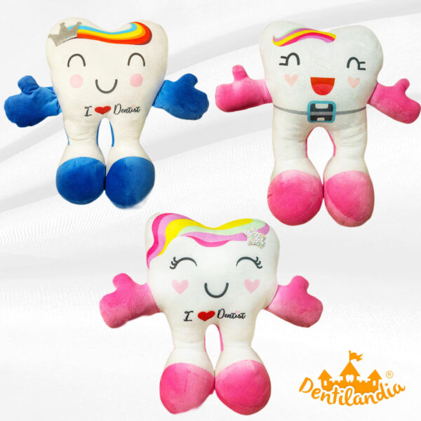 Peluches dentales con pies y manos 1